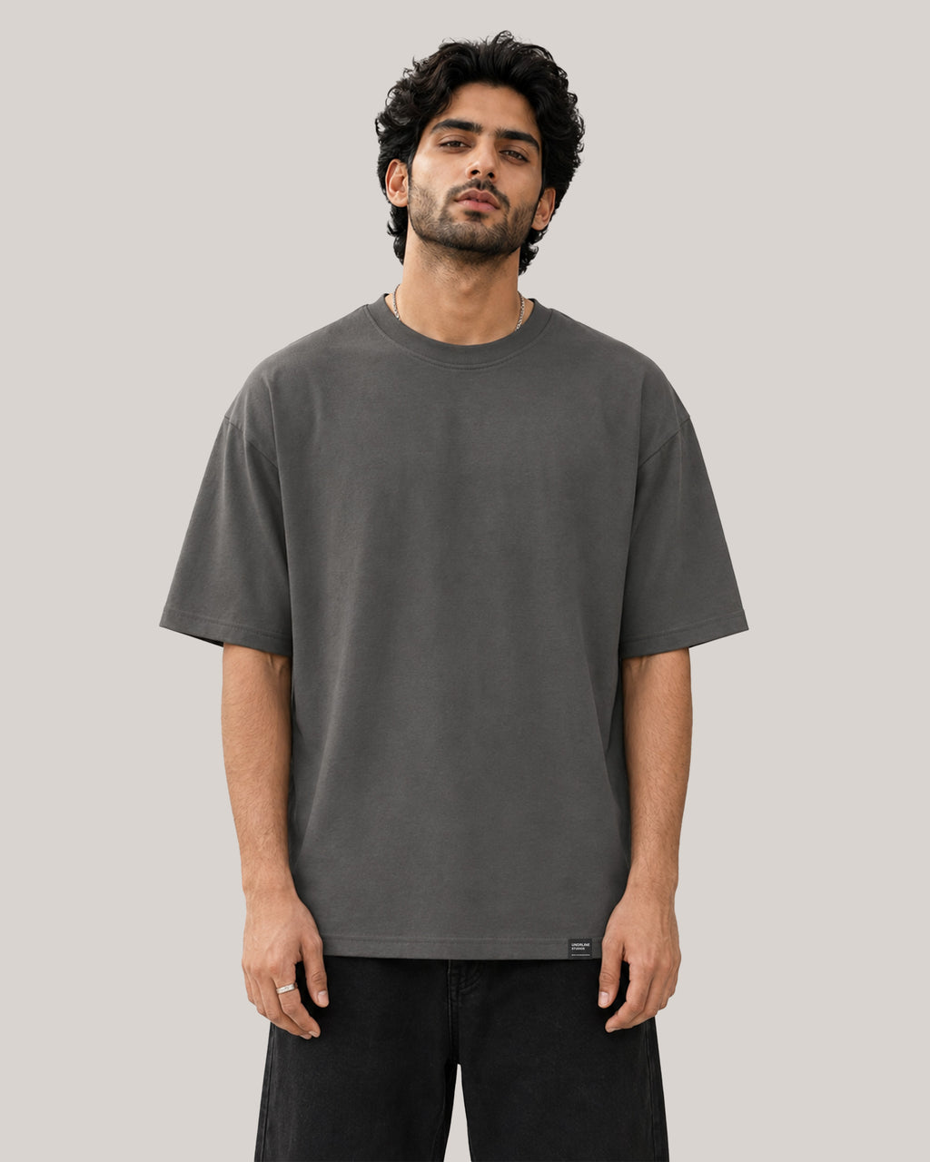 Grey Basic T-Shirt