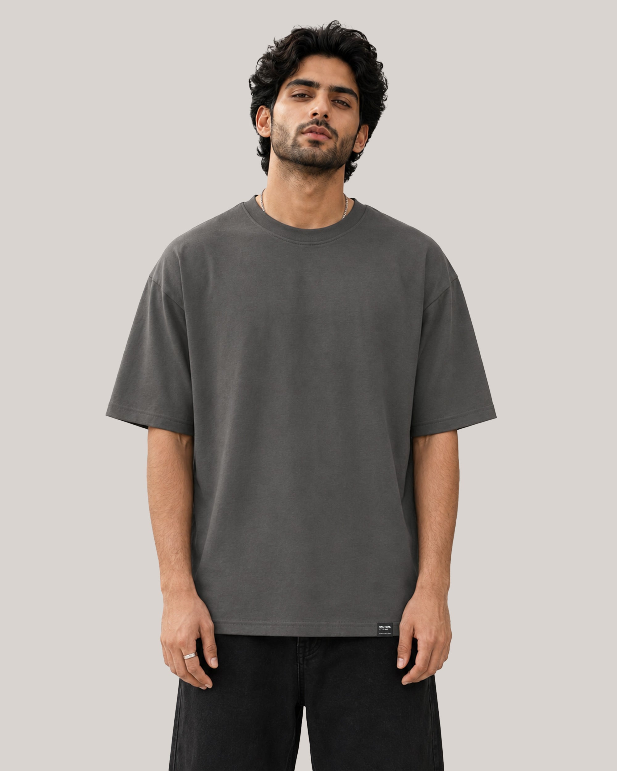 Grey Basic T-Shirt