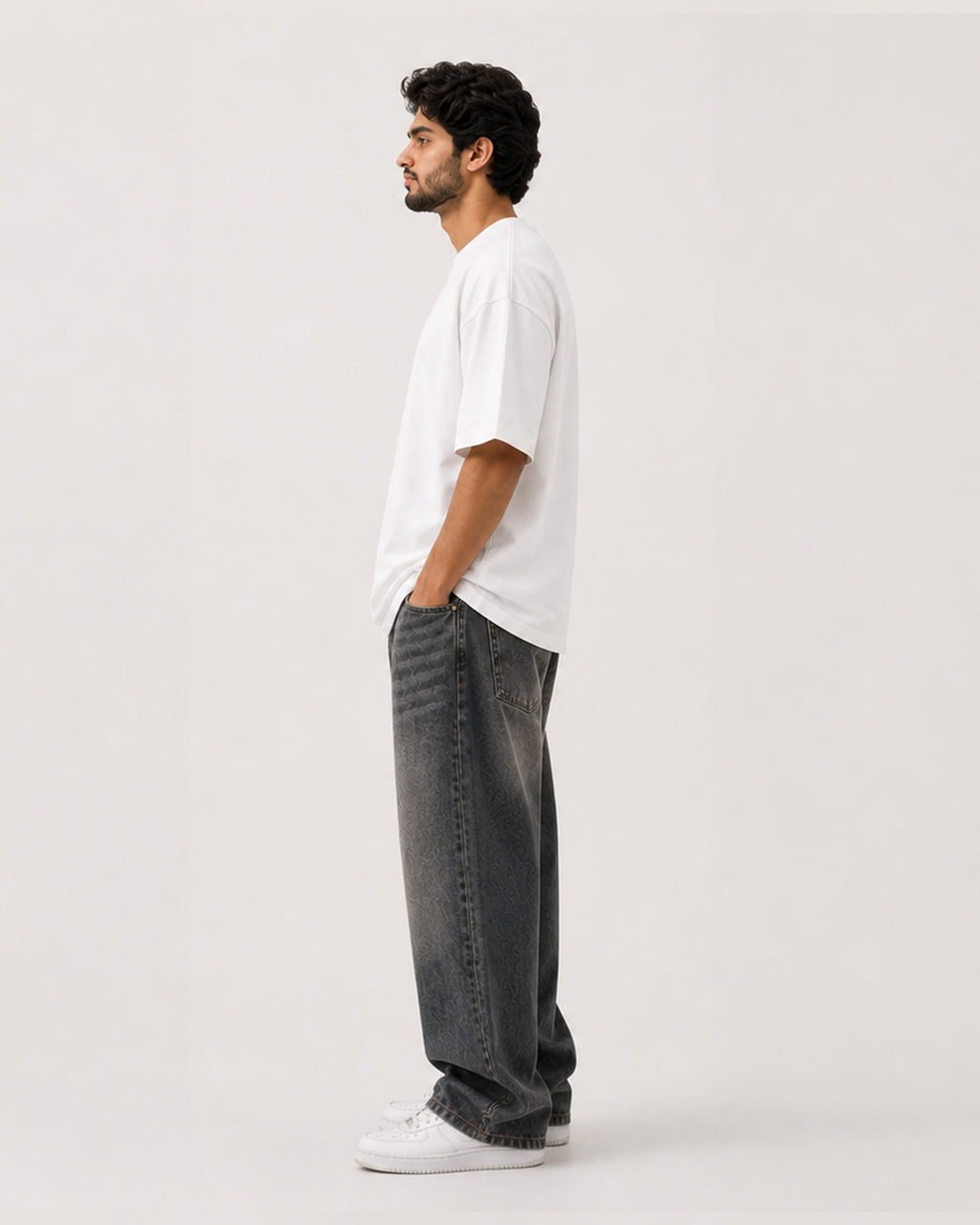 White Basic T-Shirt