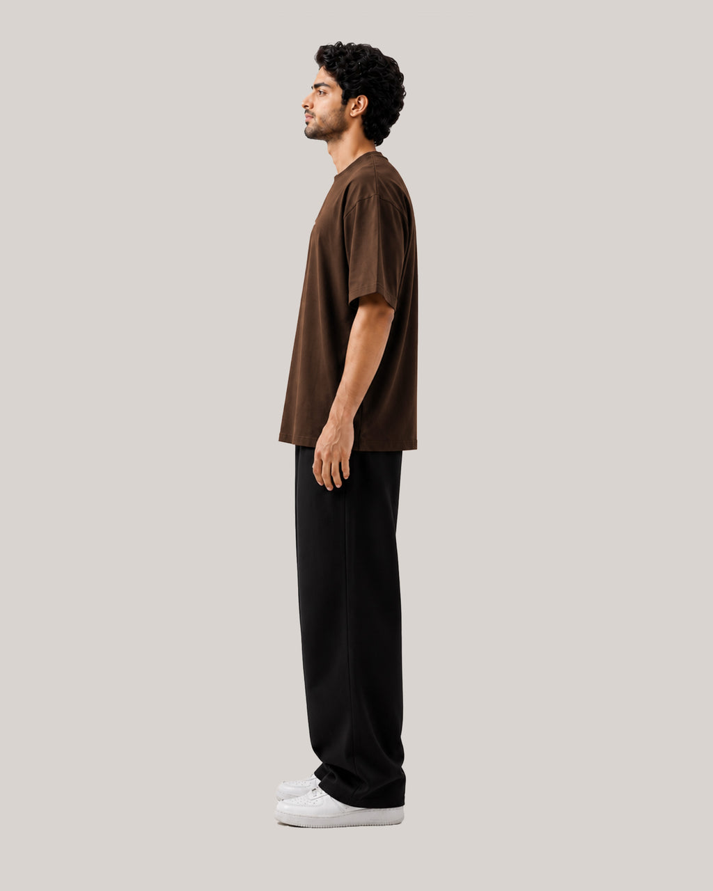 Brown Basic T-Shirt
