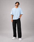 Pale Blue Basic T-Shirt