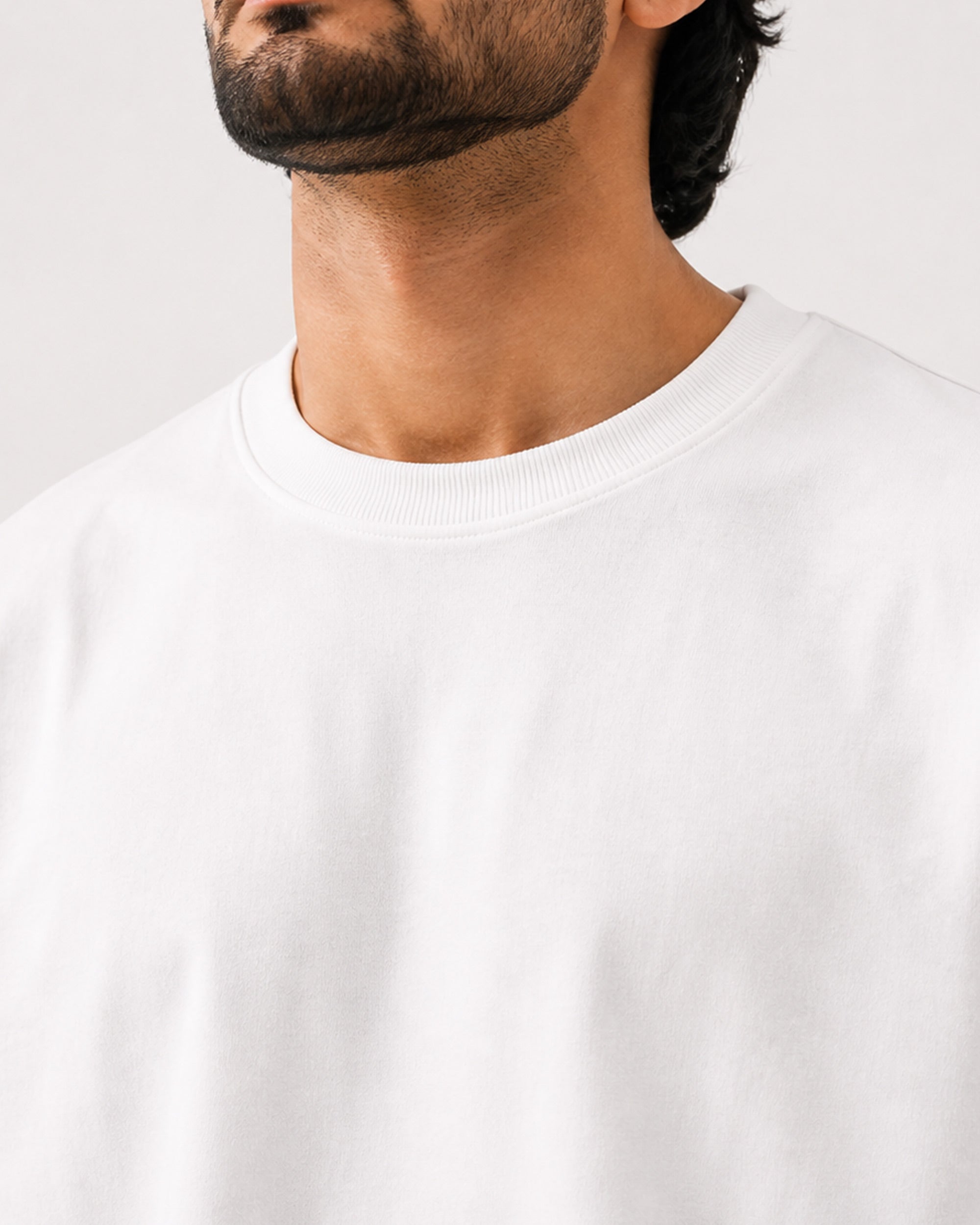 White Basic T-Shirt