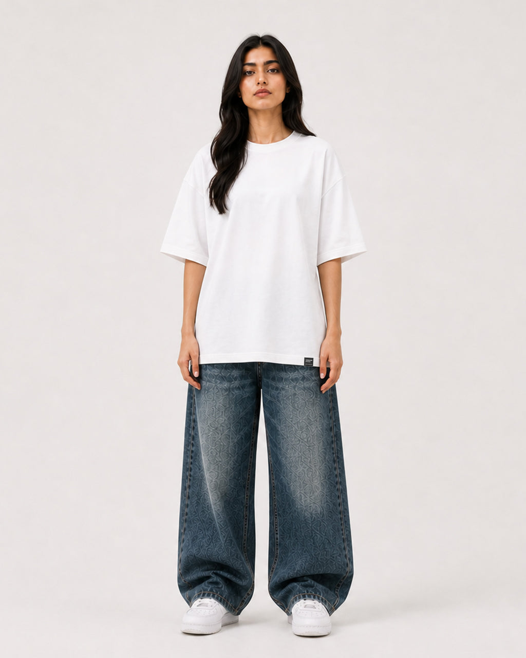 White Basic T-Shirt