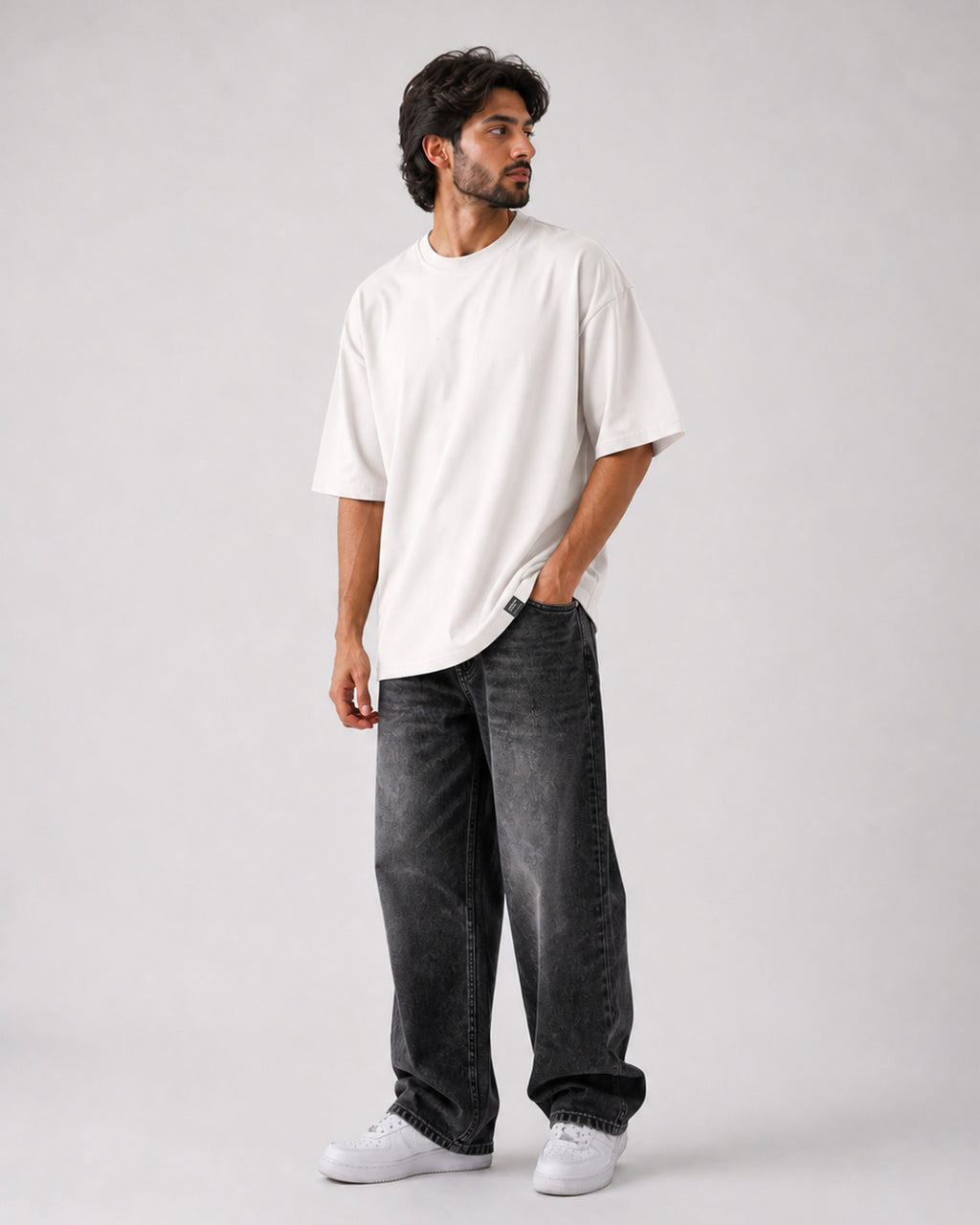 White Basic T-Shirt