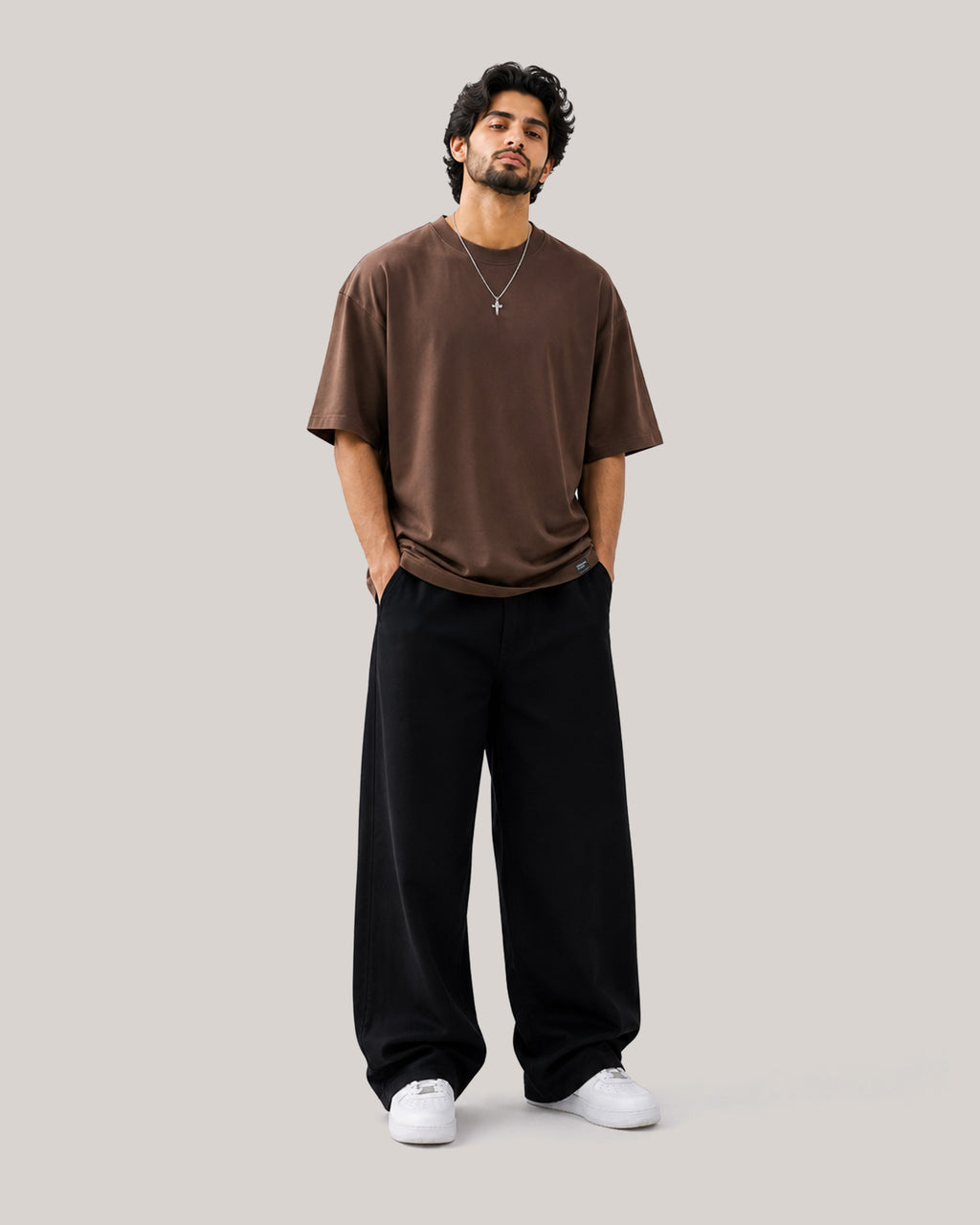 Brown Basic T-Shirt