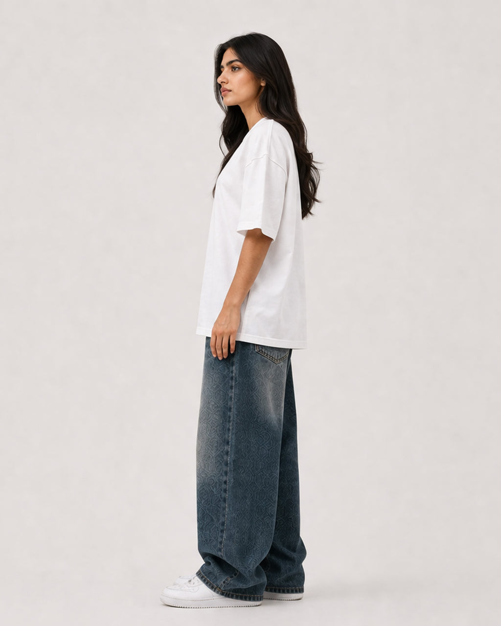 White Basic T-Shirt